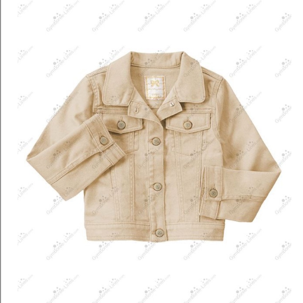 NWT Gymboree Girls’ Gold Shimmer Jacket. Size S (5-6)